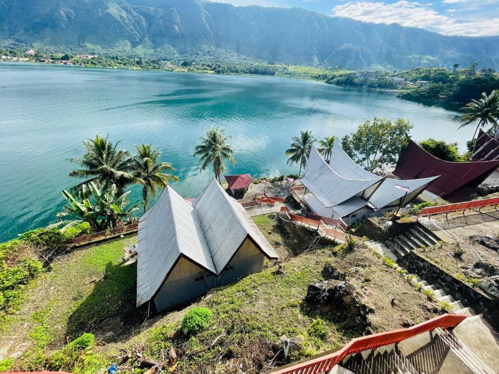 Landskap semula jadi dekat dengan rumah tamu ini