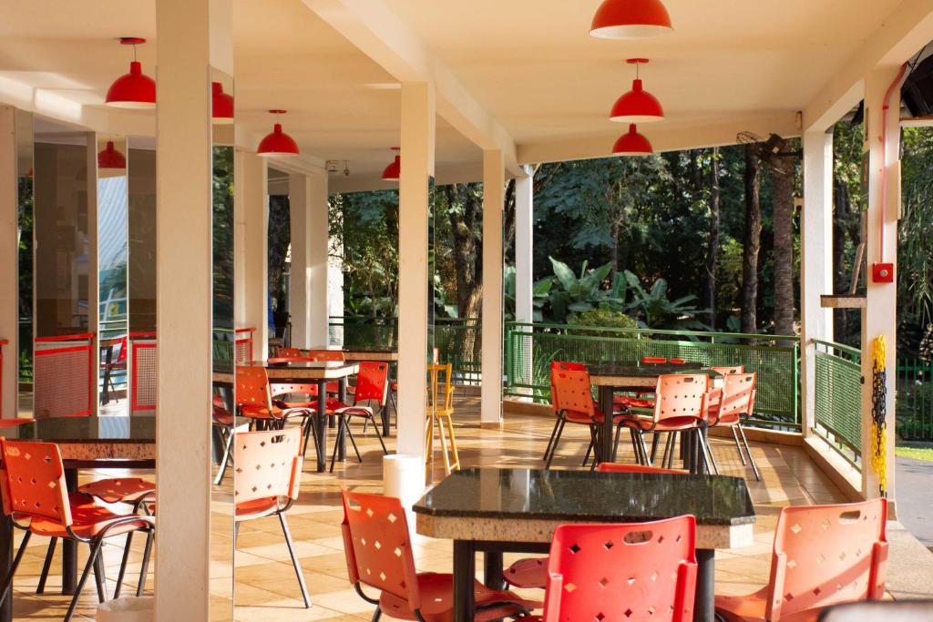 Restaurace v ubytování Hotel Nacional Inn Foz do Iguaçu
