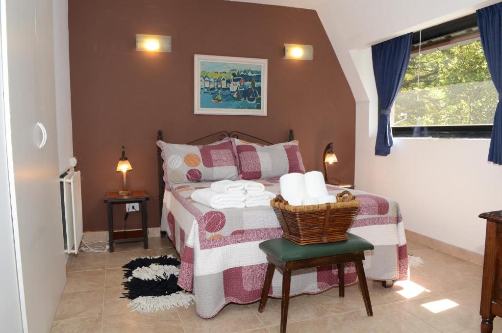 Postel nebo postele na pokoji v ubytování Apart Hotel La Busqueda