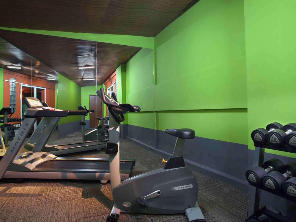 Fitness centrum a/nebo fitness zařízení v ubytování Ibis Bali Kuta