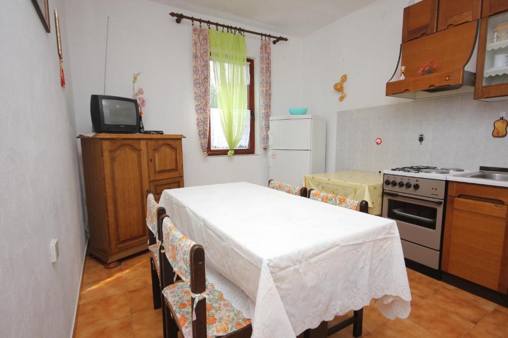 Kuchnia lub aneks kuchenny w obiekcie Apartments by the sea Cove Mala Lamjana, Ugljan - 827
