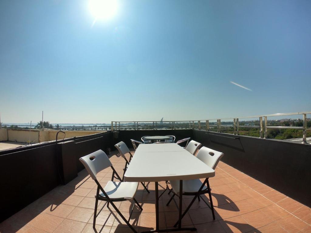 Μπαλκόνι ή βεράντα στο The Way Hostel & Bar