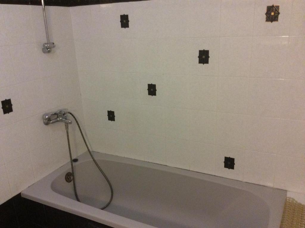 Koupelna v ubytování Hotel Balevurov