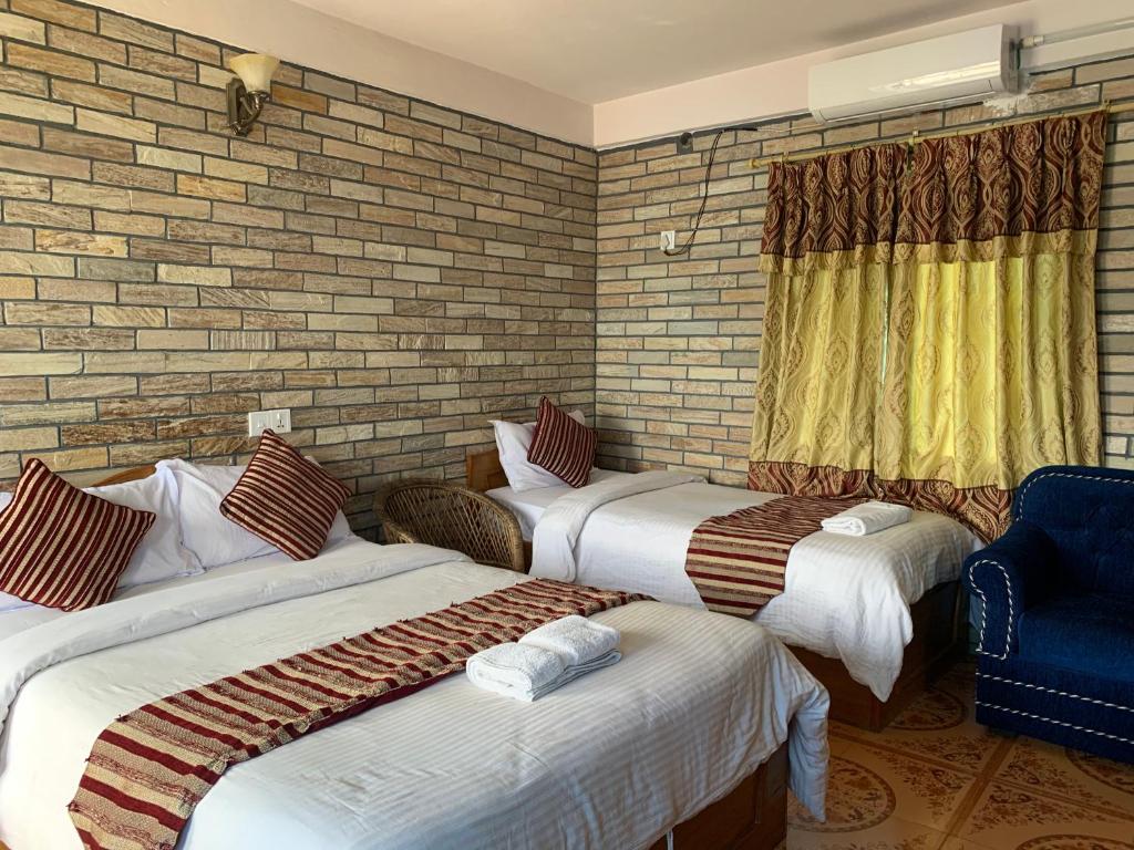 Letto o letti in una camera di Lake Vision Guesthouse