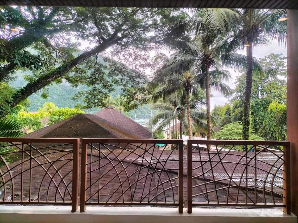Balkón nebo terasa v ubytování El Nido Garden Resort