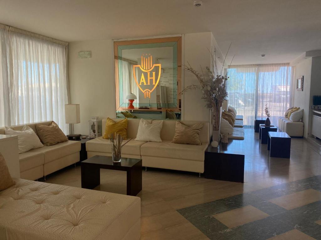 Posezení v ubytování Hotel Aristeo