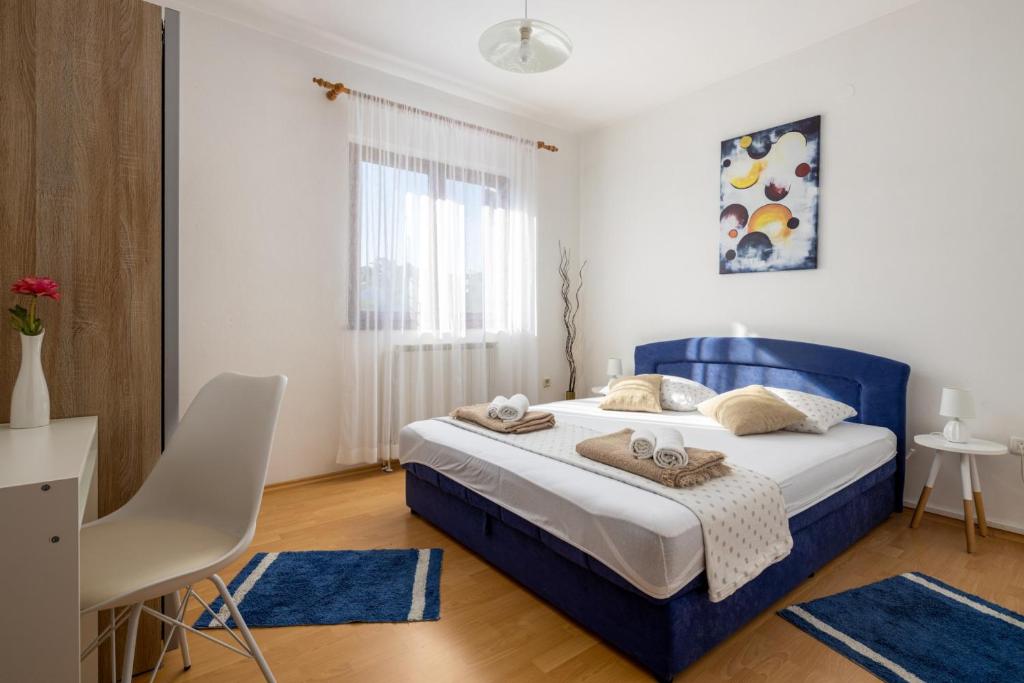 Postel nebo postele na pokoji v ubytování Villa Salvia Mare