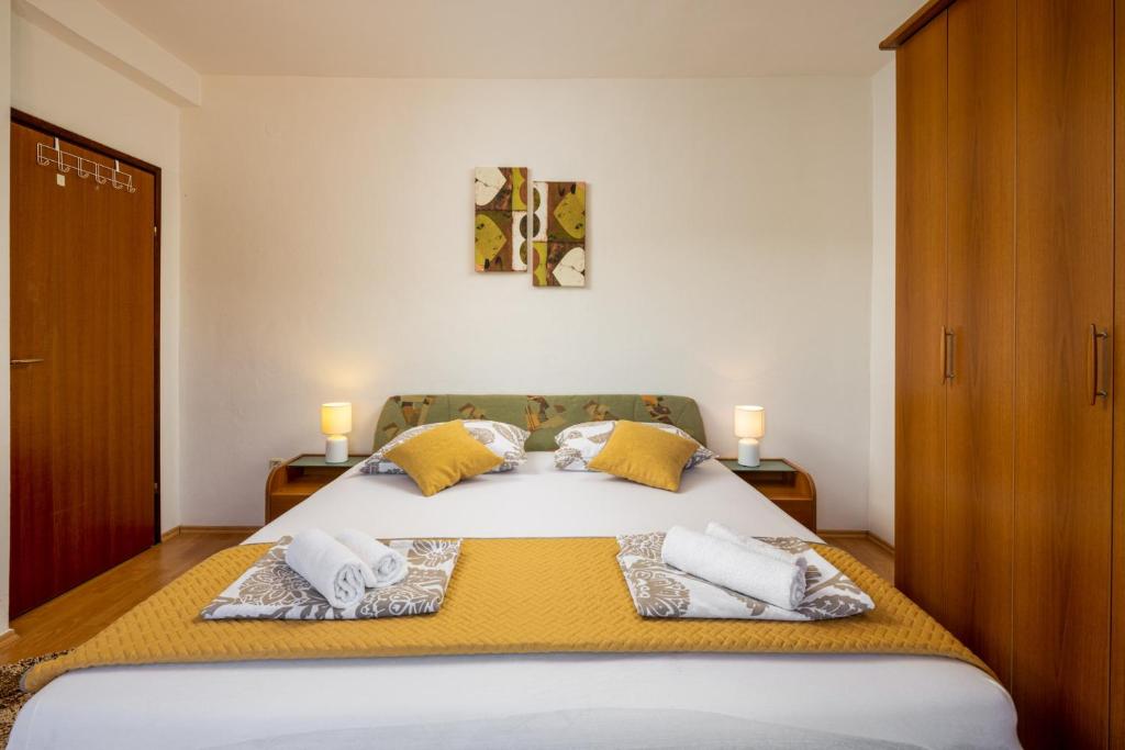 Postel nebo postele na pokoji v ubytování Villa Salvia Mare