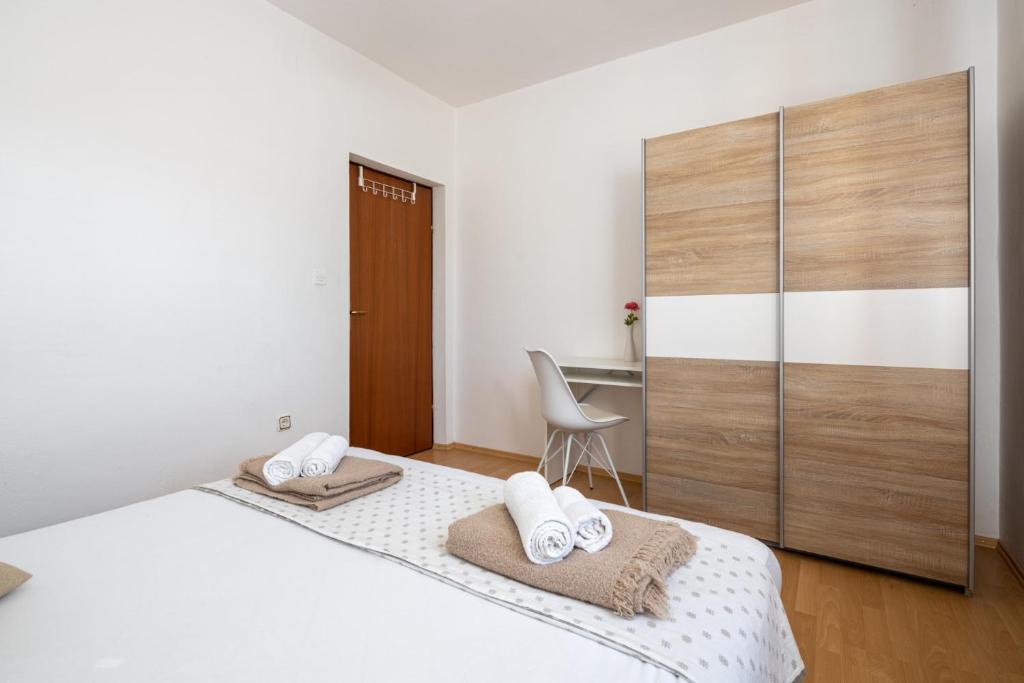 Postel nebo postele na pokoji v ubytování Villa Salvia Mare