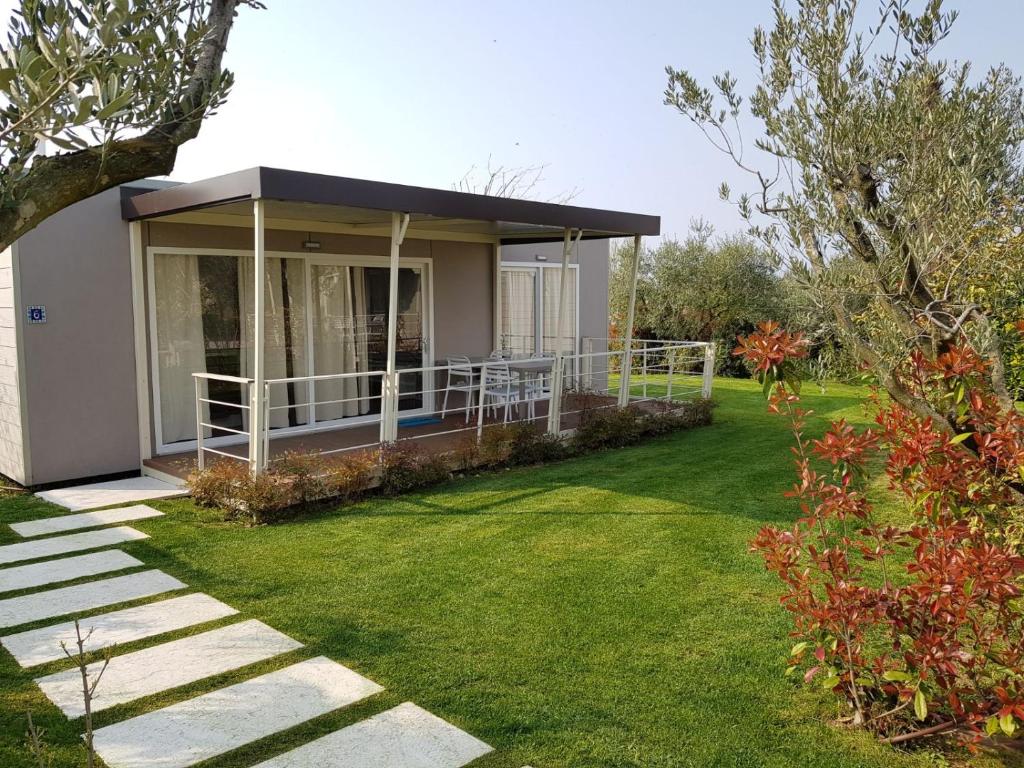 Zahrada ubytování Agricampeggio Oasi del Garda