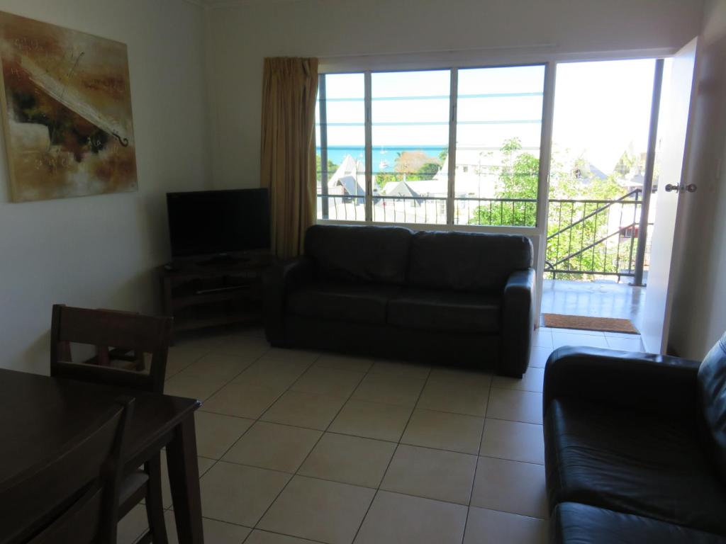 Posezení v ubytování Airlie Beach Apartments