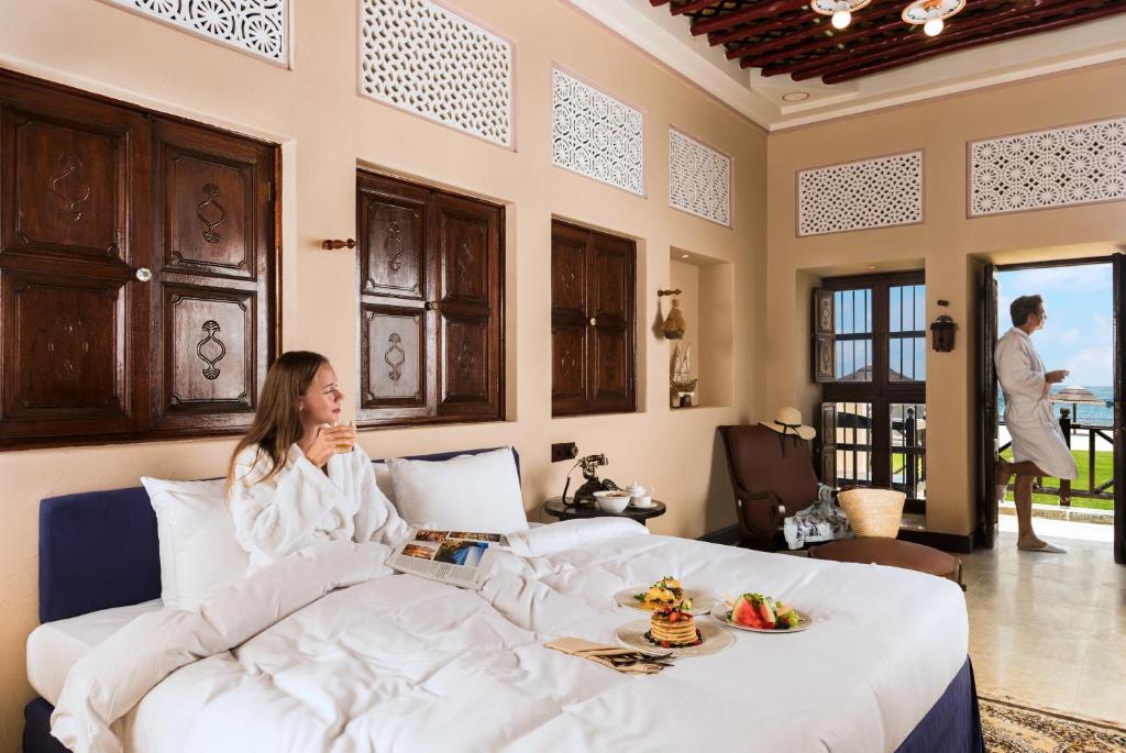 Voodi või voodid majutusasutuse Al Maya Island & Resort toas