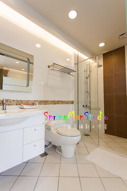 Koupelna v ubytování Zhuyuan Ju B&B