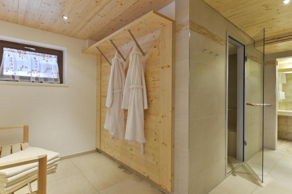 Koupelna v ubytování Hotel Bergheim