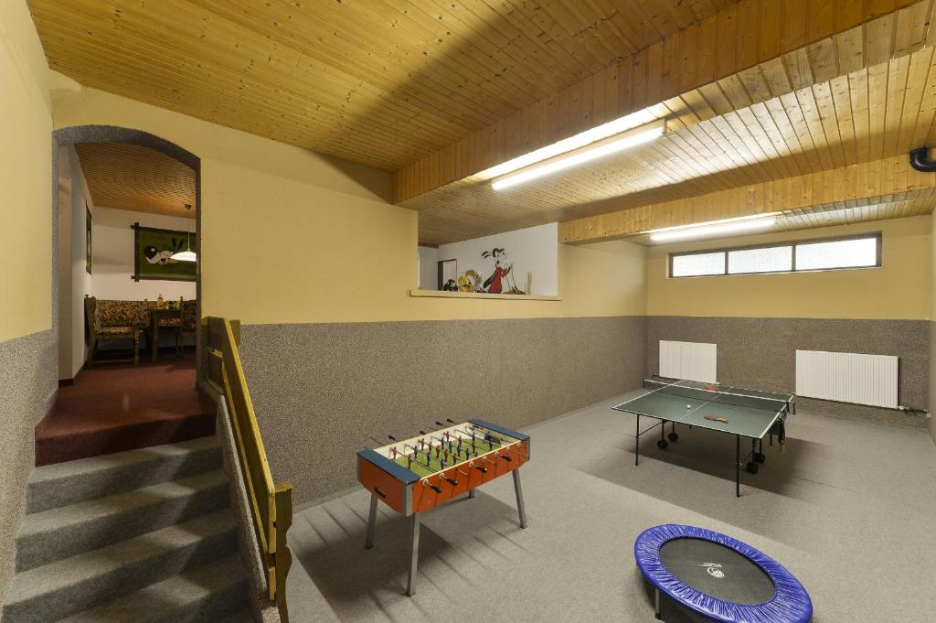 Posezení v ubytování Hotel Bergheim