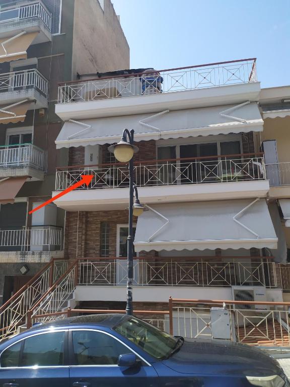 Budynek, w którym mieści się apartament