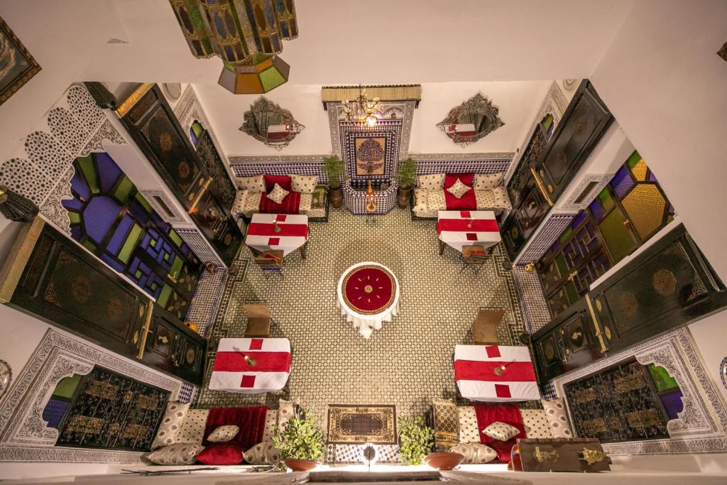Restaurace v ubytování DAR EL AAMOURI