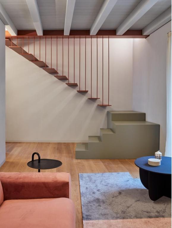 Część wypoczynkowa w obiekcie Heart Milan Apartments Porta Romana