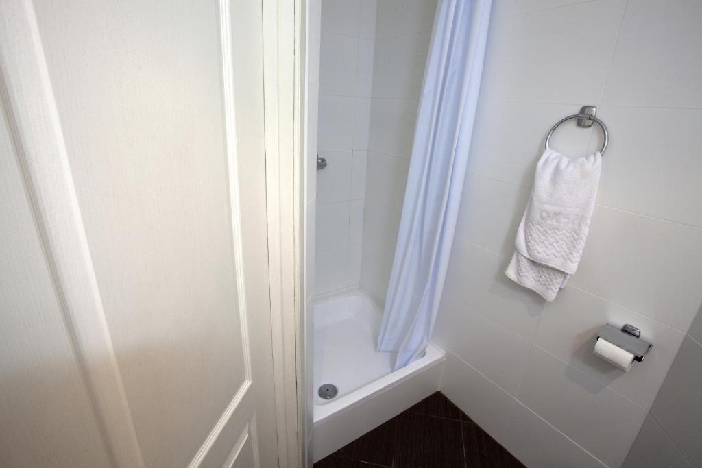 Koupelna v ubytování Hotel U Kříže