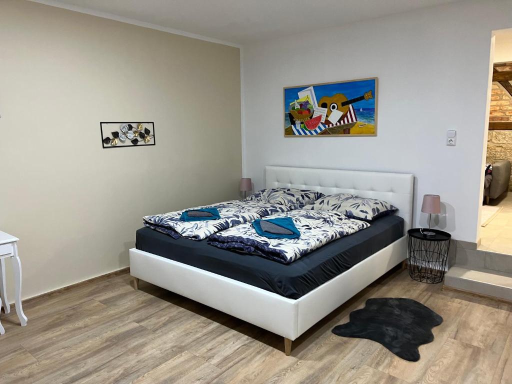 Postel nebo postele na pokoji v ubytování Apartments Badallee 4