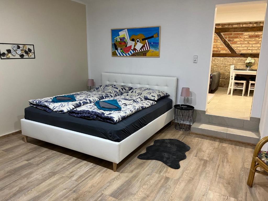 Postel nebo postele na pokoji v ubytování Apartments Badallee 4