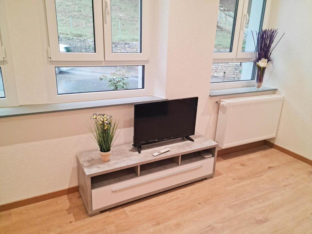 TV a/nebo společenská místnost v ubytování La Factory