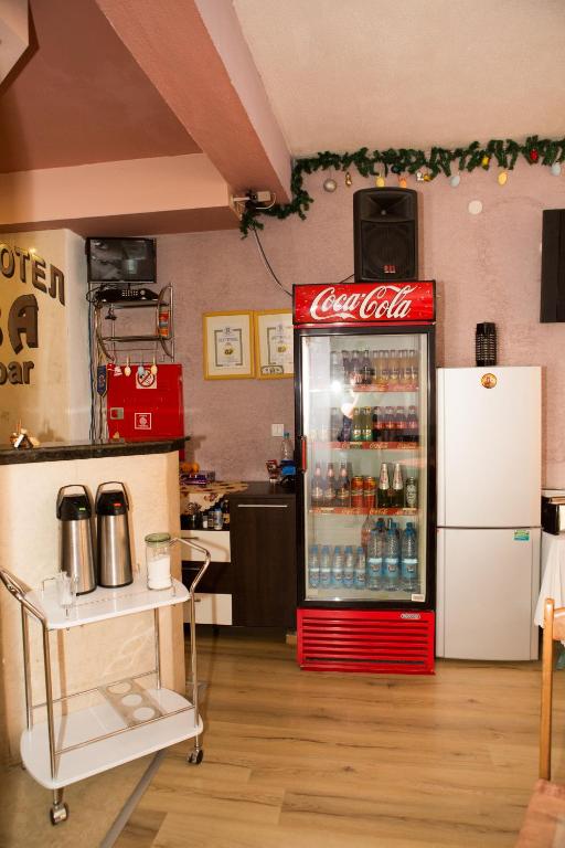 Kuchyň nebo kuchyňský kout v ubytování Hotel Deva