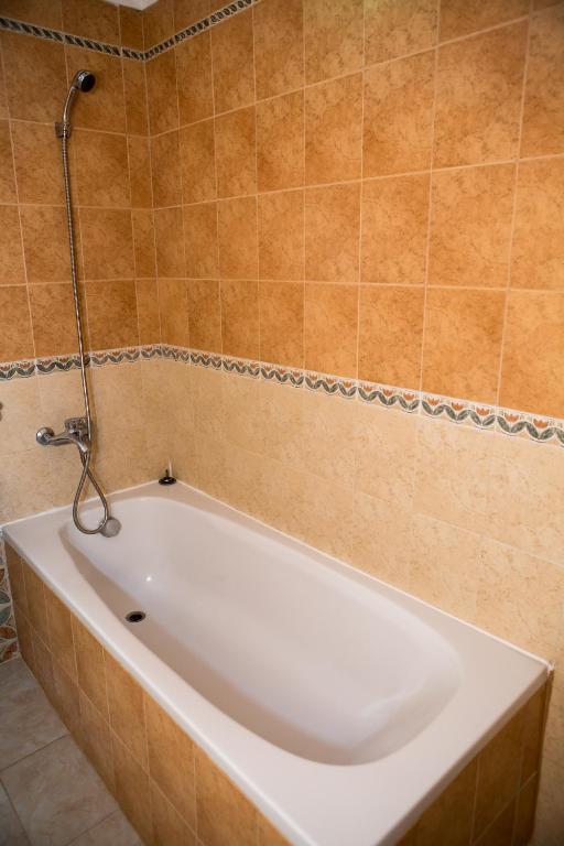 Koupelna v ubytování Hotel Deva