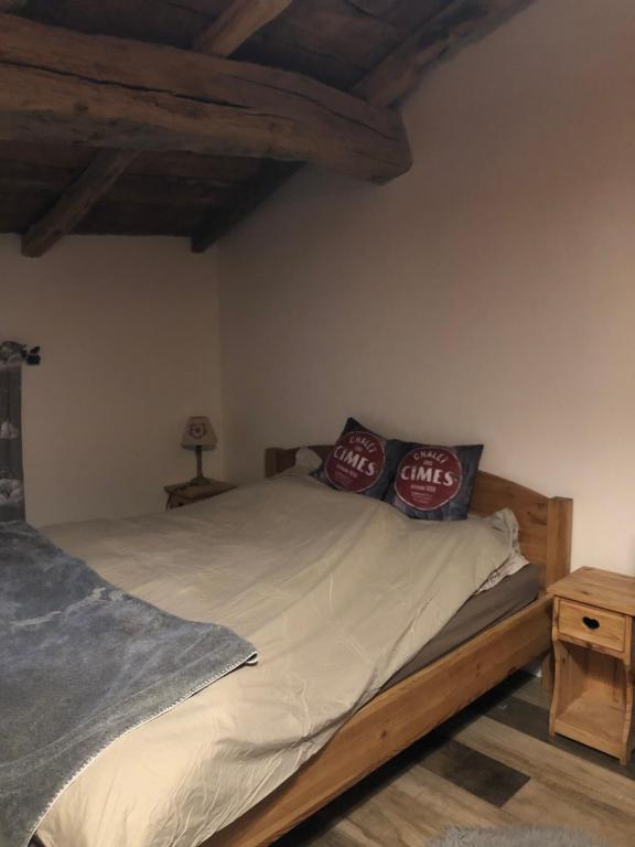 Postel nebo postele na pokoji v ubytování Le domaine des Terres