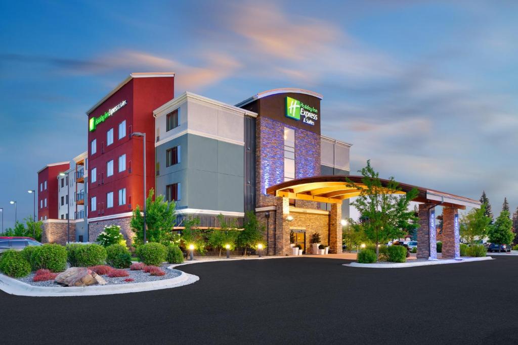 a rendering of a hotel with a building at Holiday Inn Express Hotel & Suites Butte, an IHG Hotel in Butte