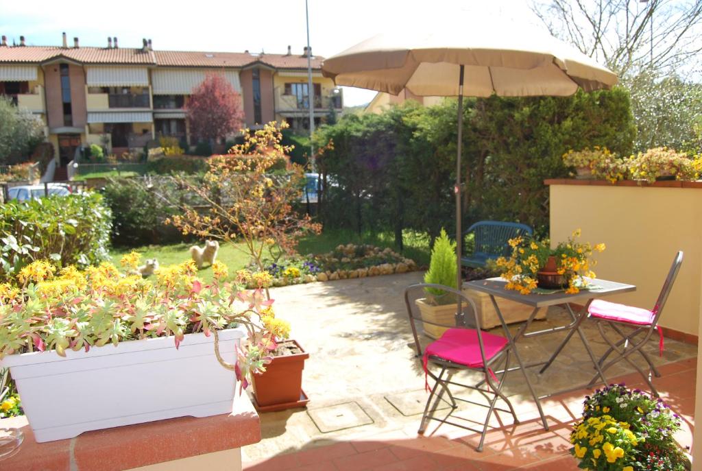 Vonkajšia záhrada v ubytovaní Casa Grazia