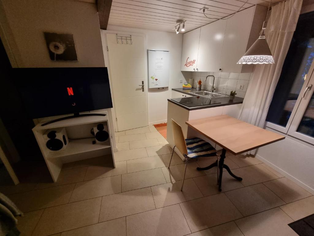 Kuchyň nebo kuchyňský kout v ubytování Casa Scerina