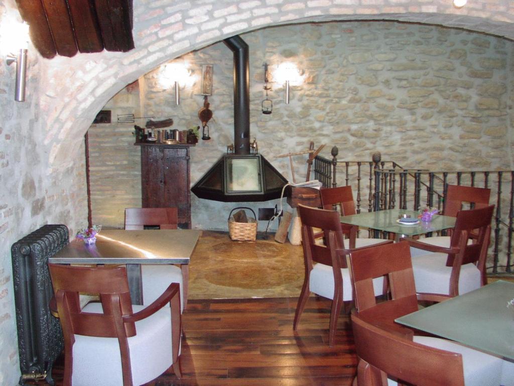 Posezení v ubytování Hotel Rural Bidean
