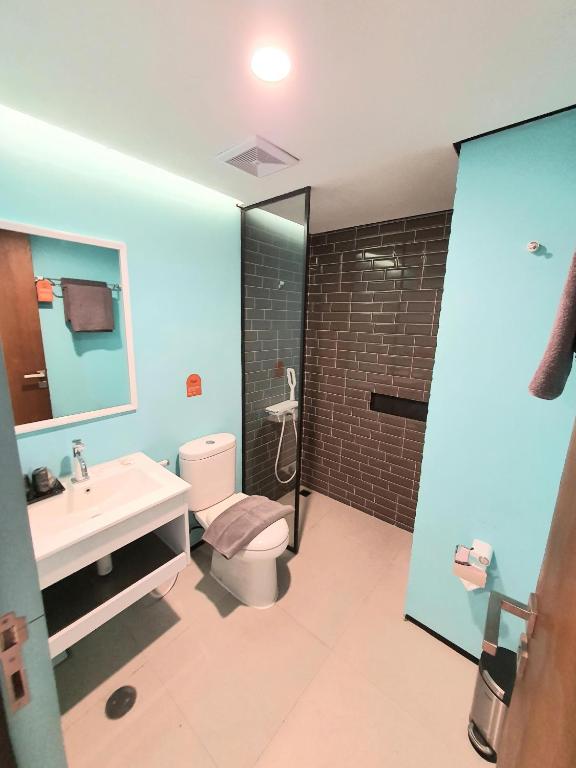 Koupelna v ubytování JW NAUNGAN COLIVING