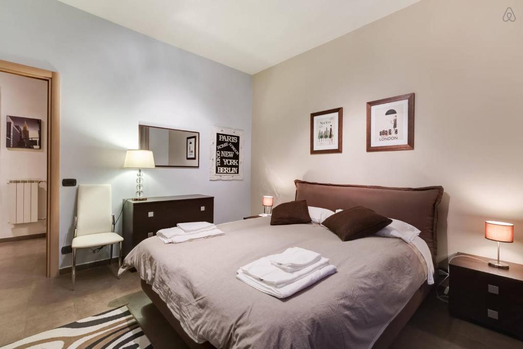 Cama o camas de una habitación en Casa 49 Guest House