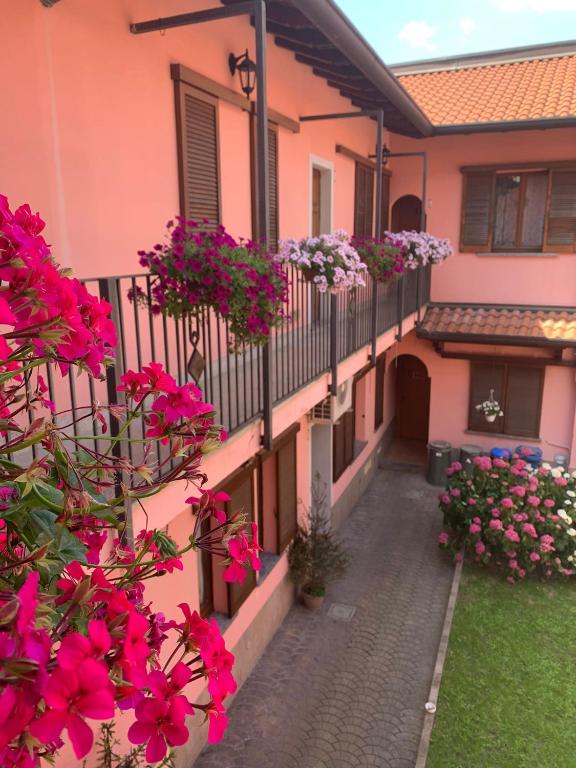 Balkón nebo terasa v ubytování La Corte Albergo