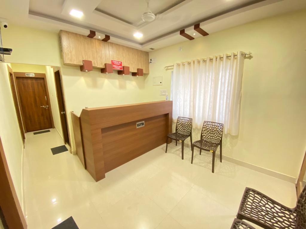 Posezení v ubytování Prabhuvihar Residency