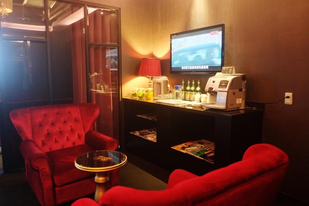 Nápoje v ubytování FX Hotel Taipei Nanjing East Road Branch