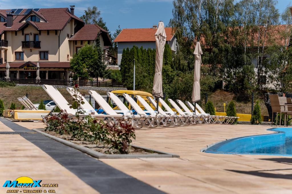Bazén v ubytování Monix Palace Zlatibor nebo v jeho okolí
