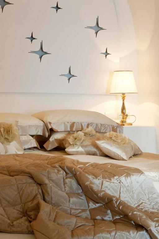 Postel nebo postele na pokoji v ubytování Asteras Villas