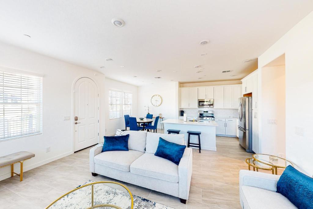 Χώρος καθιστικού στο Sabrina's Place