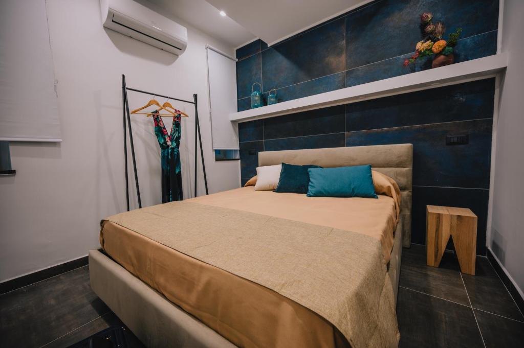 Postel nebo postele na pokoji v ubytování B&BIO SPA