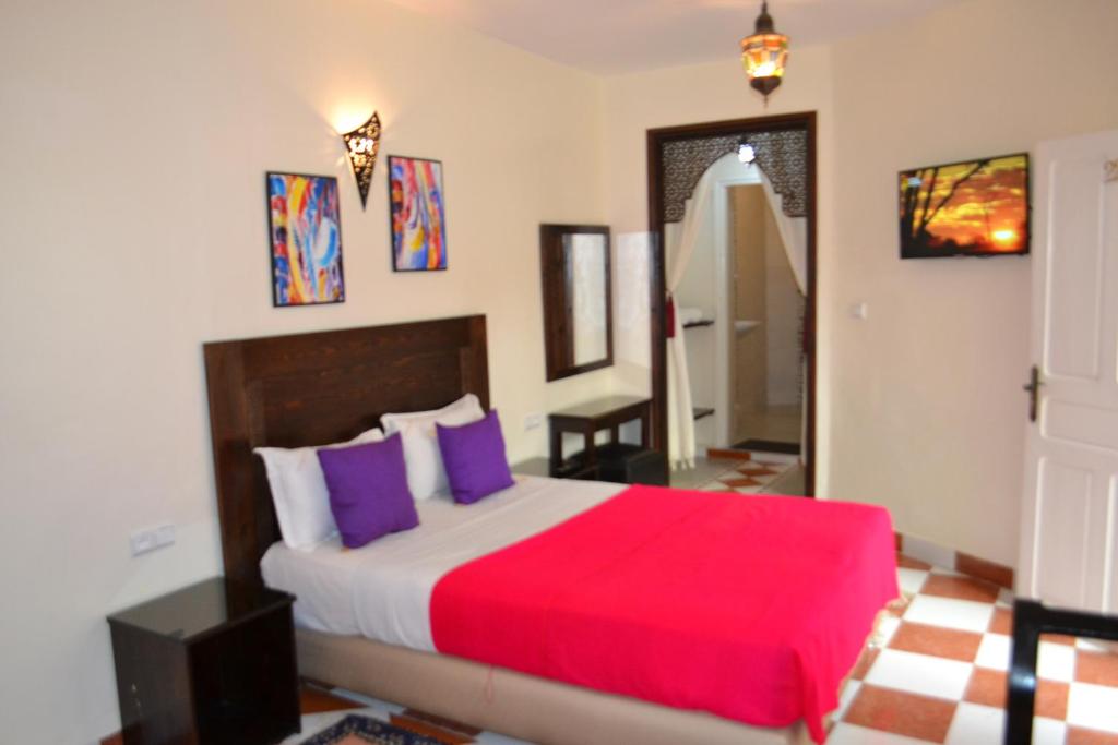 Postel nebo postele na pokoji v ubytování Hotel Cap Sim