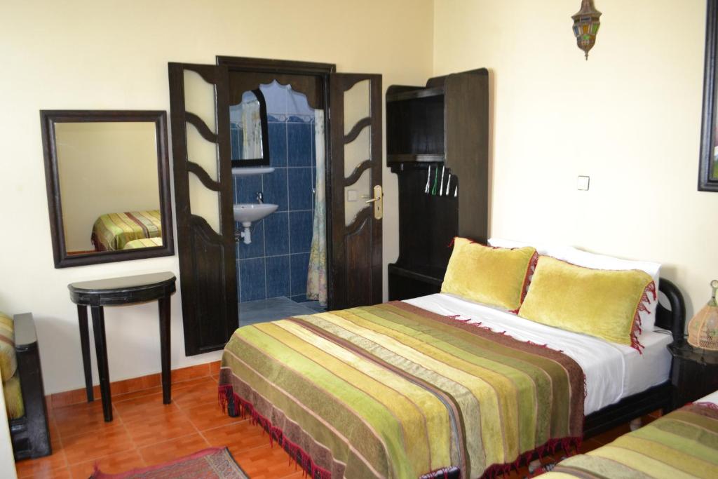Postel nebo postele na pokoji v ubytování Hotel Cap Sim