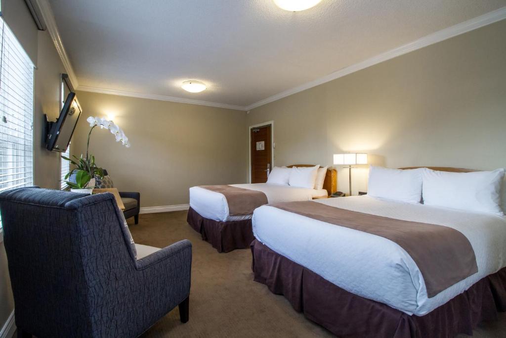 Regent Hotel Revelstoke - Deluxe Queenskamer Met Twee Queensize Bedden