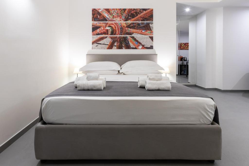 Postel nebo postele na pokoji v ubytování Suite Palermo Apartment