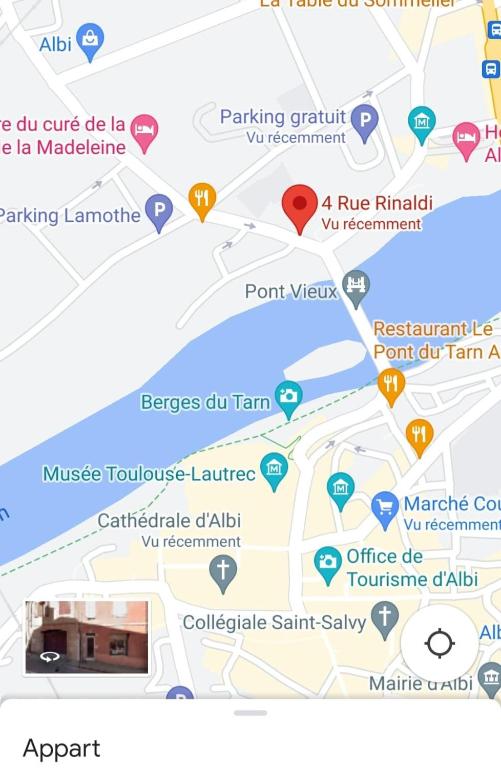 Fotografia z galérie ubytovania Cadre exceptionnel niché sous les toits dans le quartier historique v destinácii Albi