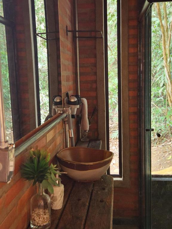 クーニャにあるTiny Houses O Olival - aluguel temporadaのギャラリーの写真