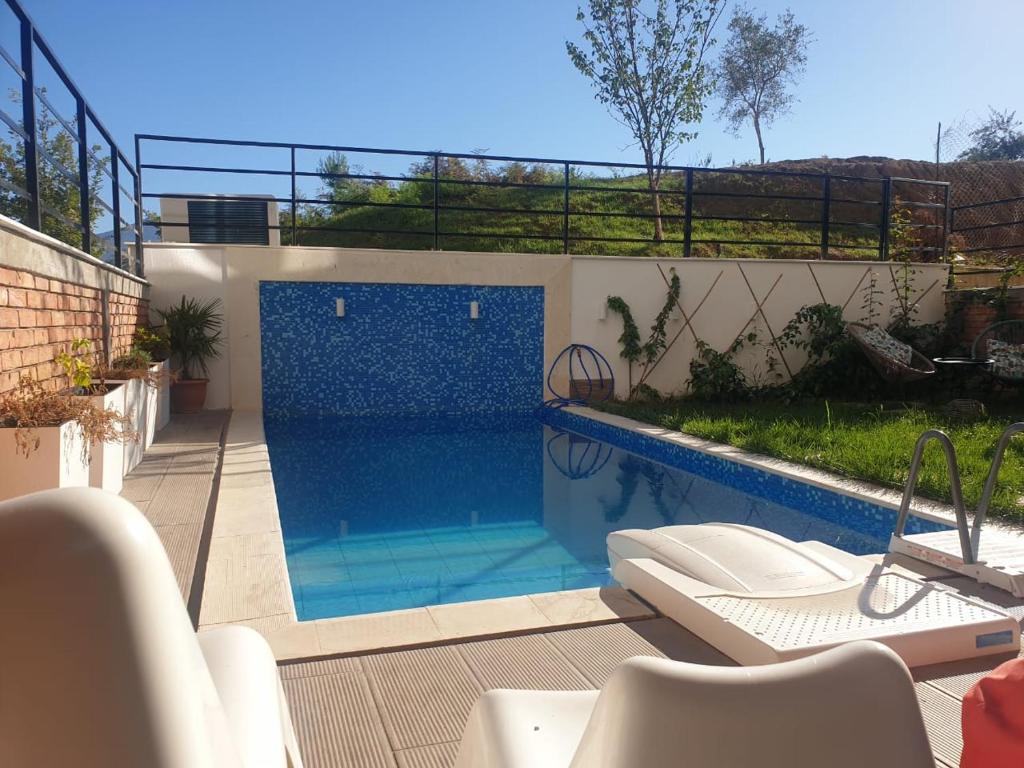 The swimming pool at or close to Stylish two bedroom house with private pool