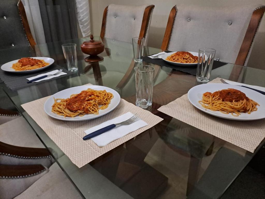 Jídlo v apartmánu nebo okolí